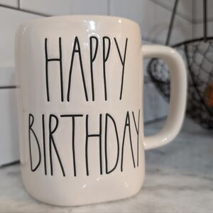 Rae Dunn Mug "Happy Birthday"